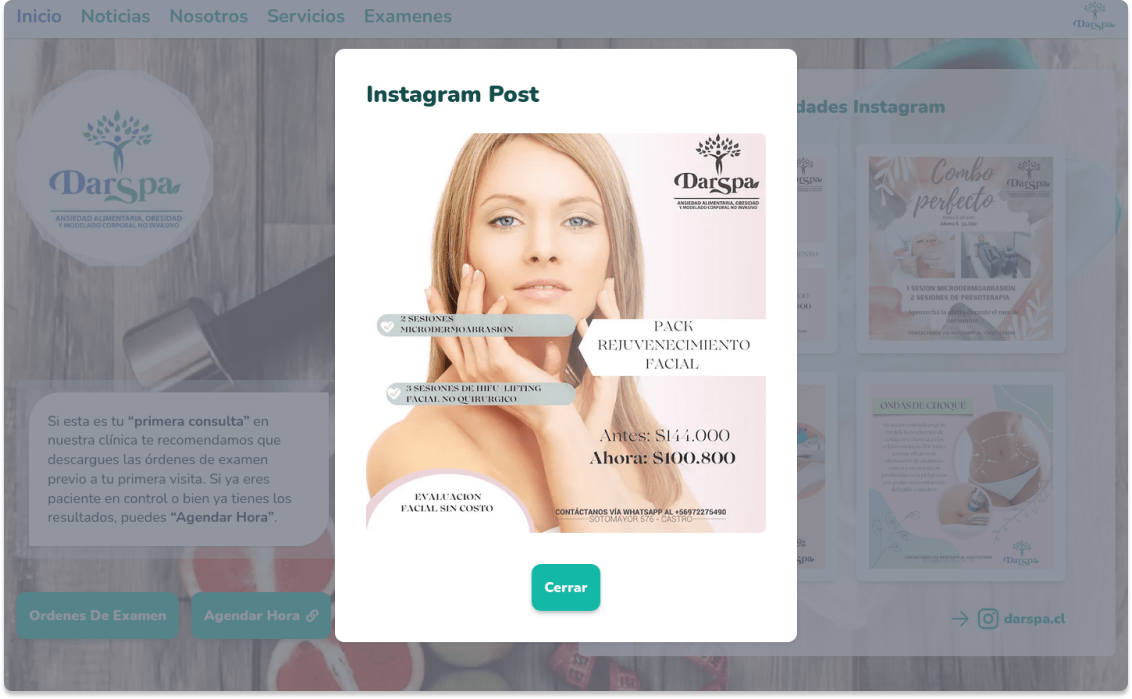 instagram api integration